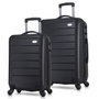 Zoozie Bags Juego de maletas 8084 de 2 piezas Negro